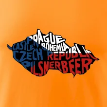 Mapy - názvy měst - Česko