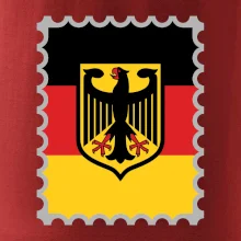 Německá známka - vlajka