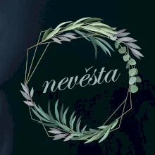 Nevěsta květinový kruh zelený