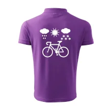 Cyklista za každého počasí