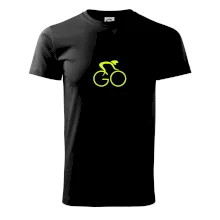 GO - Fluo cyklista malý
