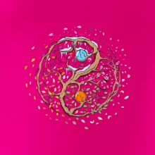 Yin & Yang strom - zima, léto