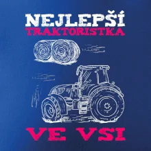 Traktoristka - nejjepší ve vsi
