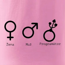 Muž žena programátor