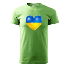 Ukrajina srdce vlajka