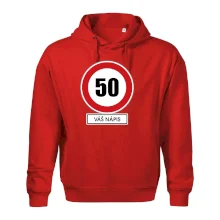 Dopravní značka - rychlost 50 - váš nápis Dopravní značka - rychlost 50 - váš nápis