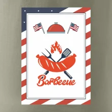 USA BBQ POSTER