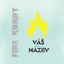 Hasiči - oheň - Váš název - Prso + záda