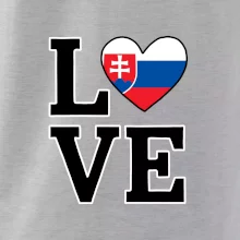 Love Slovenská vlajka