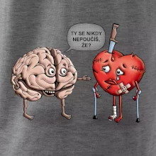 Mozek a srdce - poučení (Hana-creative)