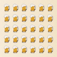 Narozeniny - 30x pivo