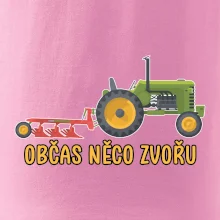 Traktor občas něco zvoře