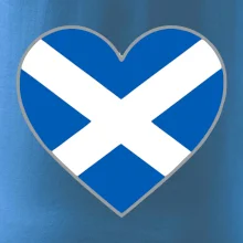 Skotské srdce na prso