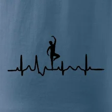 EKG tanečník muž