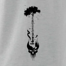 Kytara strom a lebka