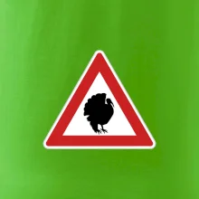 Dopravní značka - krocan
