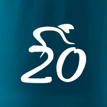 Cyklista slaví dvacítku (20)