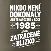 Nikdo není dokonalý ale ti narození v roce 1985 jsou zatraceně blízko