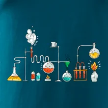 Chemická aparatura barevná