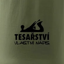 Tesařství - hoblík (vlastní nápis)