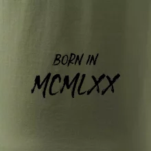 Born in - Římské číslo 1970