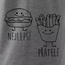 Nejlepší přátelé - Hamburger a hranolky