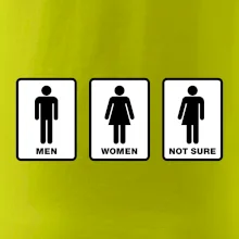 Men, woman, not sure (Hana-creative)