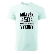 Můj věk nemá vliv na moje výkony
