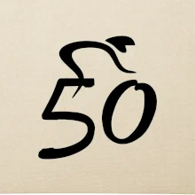 Cyklista slaví padesátku (50)