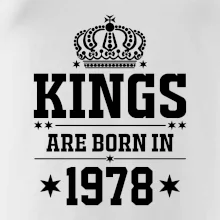 Kings are born in 1978