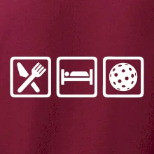 Eat sleep florbal v řadě