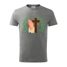 Věnec - kříž a modlení