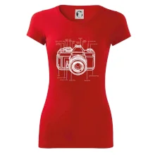 Nákres starý fotoaparát