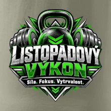 Listopadový výkon kettlebell a zelené činky