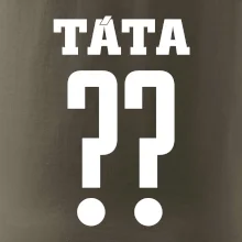 Táta - dres se jménem a číslem