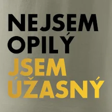 Nejsem opilý jsem úžasný