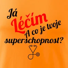 Já léčím - tvoje superschopnost? Šikmý nápis