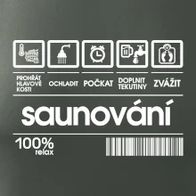 Čárový kód - sauna Čárový kód - sauna