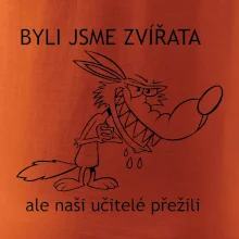 Školní triko - Zvířata