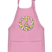 Peace symbol kopretiny