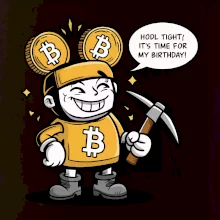 Hodl tight, it's time for my birthday!