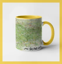 Hrnek - Šumava mapa