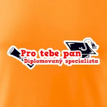 Pro tebe pan Diplomovaný specialista