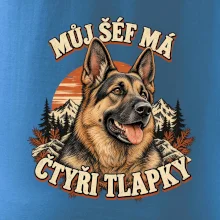 Můj šéf má čtyři tlapky - německý ovčák