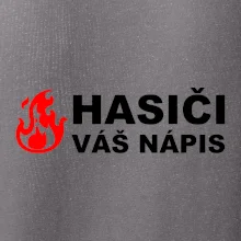 Hasiči (oheň, název sboru - vlastní nápis)