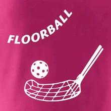 Floorball nápis šikmo