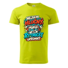 Nejsem hlučný jen rytmicky upřímný - vtipný buben