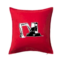 Bagr bez nápisu černobílý