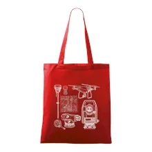 Geodet teodolit dron