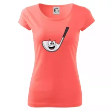 Parové triko - Golfová hůl a míček